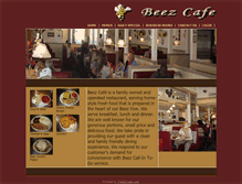 Tablet Screenshot of beezcafe.com
